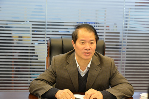 李景保处长听取学院汇报并给予指导